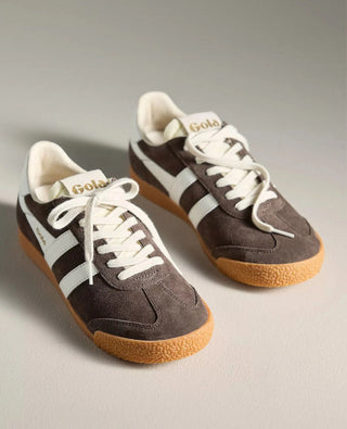 Elan Mocha & White Sneakers