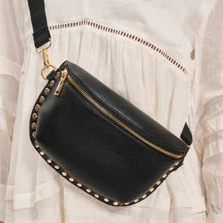 Gizelle Black Belt Bag