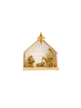 Nativity Scene Gold