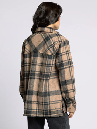 Santa Fe Jacket Pecan Plaid