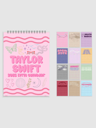 Taylor Swift 2025 Calendar