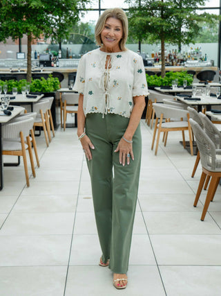 Penny HR Wide Leg - Meadow