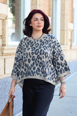 Light Leopard Sweater