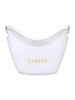 Acrylic Beverage Bucket - Cheers