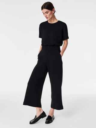 Air Essentials Crop Leg Jumpsuit - Black