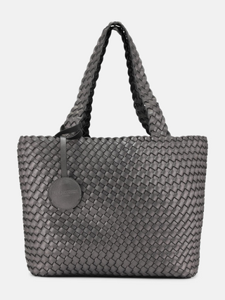 Black Gun Metal Tote Bag