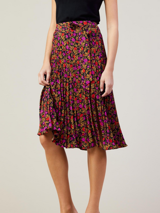 Blooming Beauty Pleated Skirt