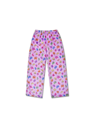 Bright Butterflies Plush Pant