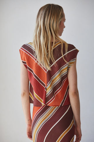 Chocrust Stripe Top