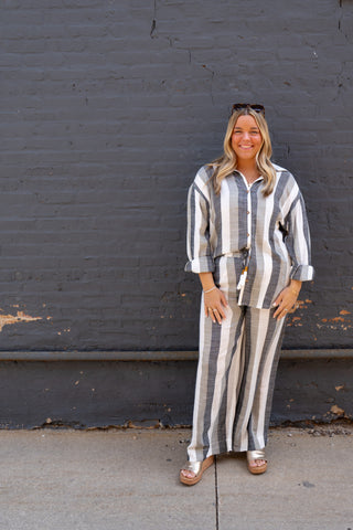 Don't Think Twice Stripe Pant
