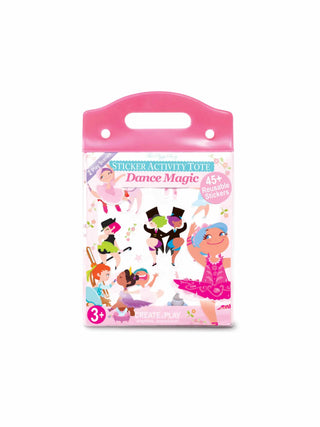 Dance Magic Reusable Sticker Activity Tote