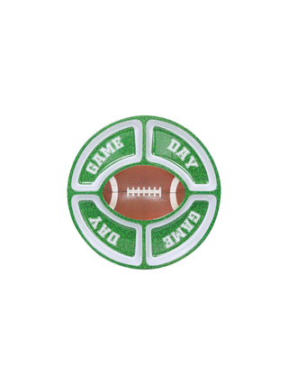 Football Melamine Snack Platter