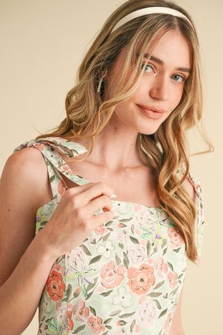 Garden Party Tie Shoulder