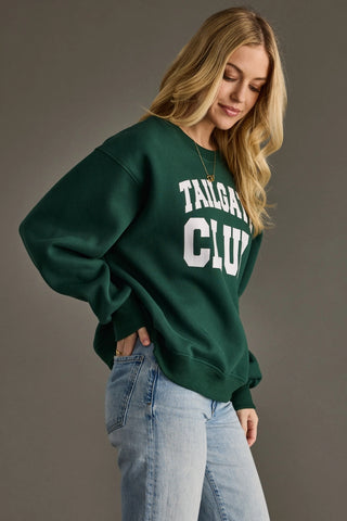 Green Tailgate Club Sweatshirt