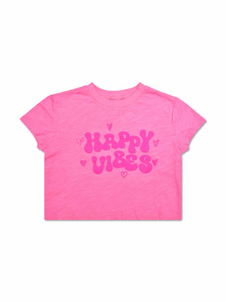 Happy Vibes Boxy Tee