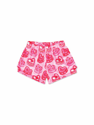 Heart Cakes Plush Shorts