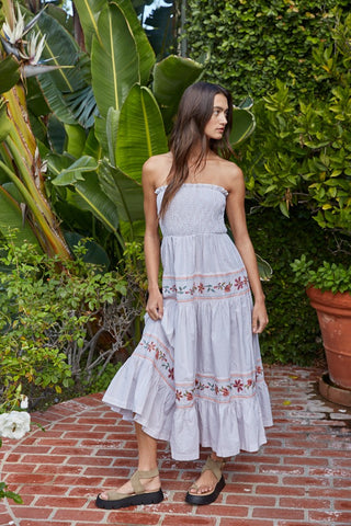 Islay Floral Smocked Dress