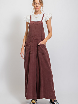 Jumpstart Jumpsuit - Faded Plum