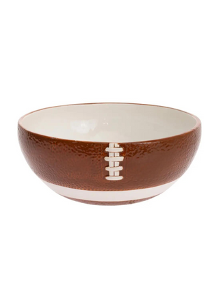 Large Football Ceramic Bowl