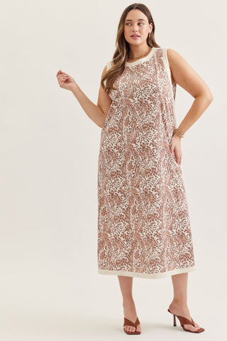 Living for Latte Midi Dress