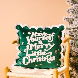 Merry Little Christmas Pillow