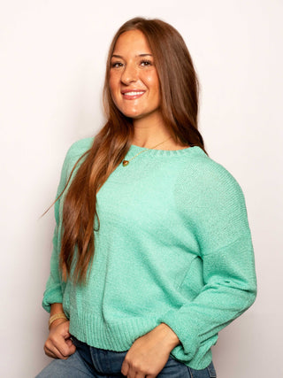 Move Over Mint Sweater