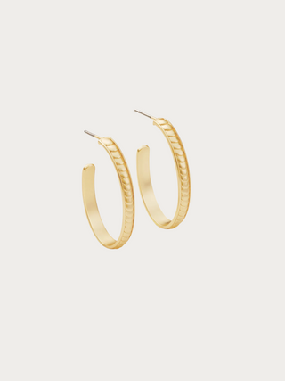 Naia Bitty Hoop Earrings Gold