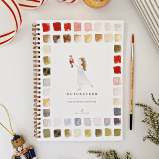 Nutcracker Watercolor Book