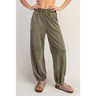 Olive Terry Butter Jogger