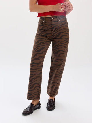 Pleaser HR Wide Ankle - D. Zebra