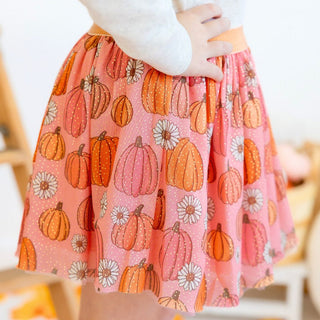 Pumpkin Daisy Tutu - Big Girl