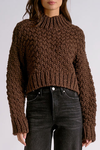 Sabrina Espresso Sweater