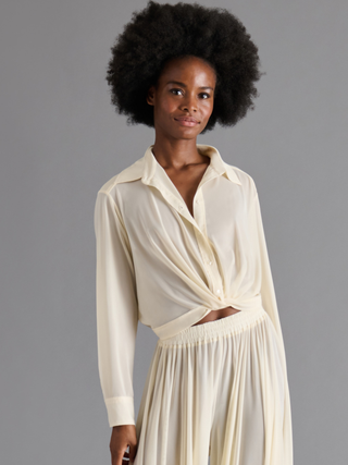 Sage Knit Top Cream