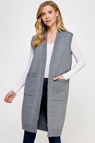 Set the Tone Vest - Grey