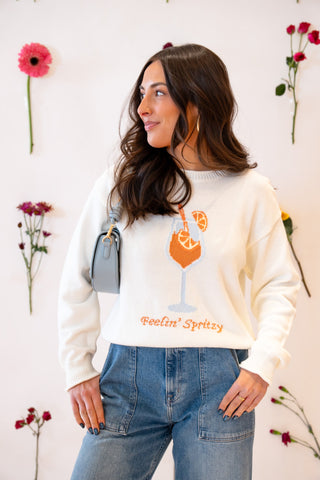 Spritz Cocktail Sweater