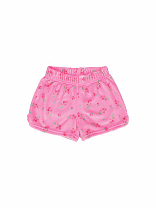 Sweet Pink Plush Shorts