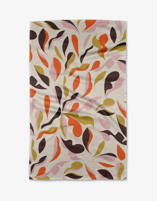 Tea Towel - Playful Leaves