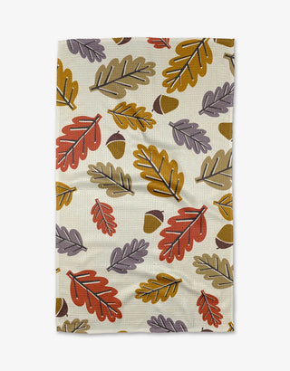 Tea Towel - Retro Leaves