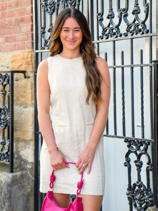 Wheat Linen Dress