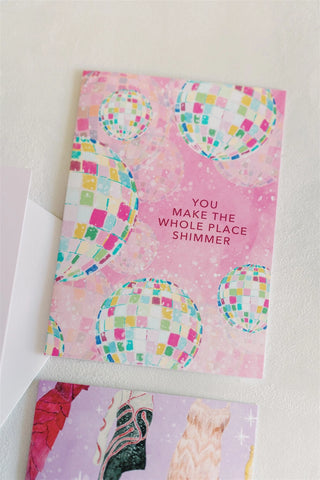 Whole Place Shimmer Card