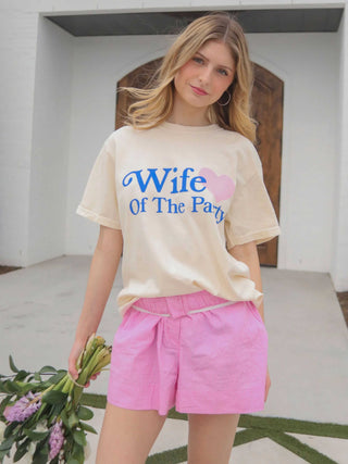 "Wife Of The Party" Heart Tee