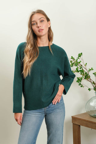 Woodland Knit Sweater - Hunter Green