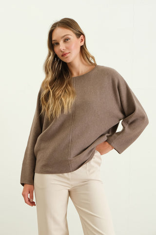 Woodland Knit Sweater - Mocha