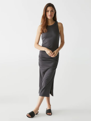 Wren Ruched Dress - Oxide