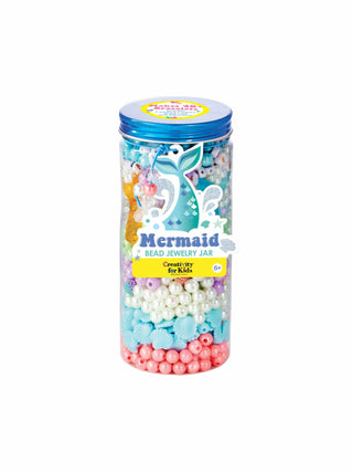 Bead Jewelry Jar Mermaid